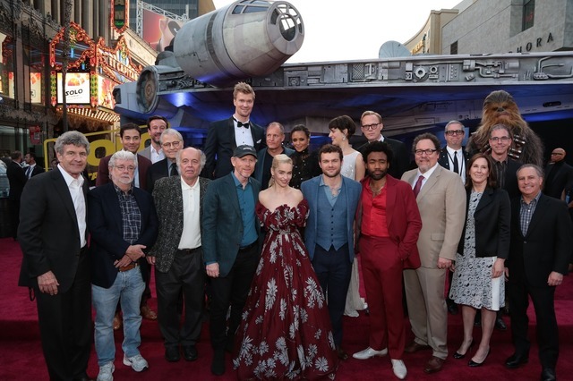 『ハン・ソロ/スター・ウォーズ・ストーリー』ワールドプレミア(C)2018 Lucasfilm Ltd. All Rights Reserved.