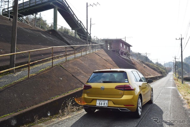 熊本・田原坂駅にて。