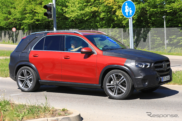 メルセデスベンツ GLE スクープ写真