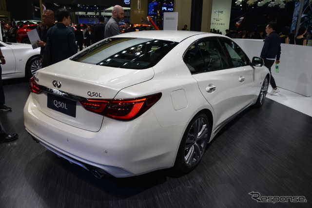 インフィニティ Q50L(日本名 日産 スカイライン)(北京モーターショー2018)