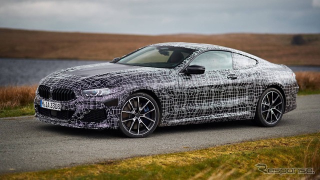 BMW 8シリーズクーペ 新型の開発プロトタイプ車