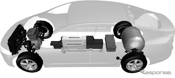 【ロサンゼルスモーターショー07】ホンダ FCX クラリティ 発表