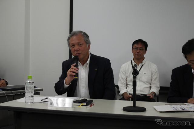 取締役・副社長の遠藤 真氏。