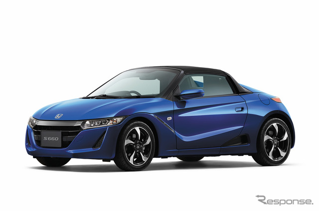 ホンダ S660(フレンチブルー・パール)