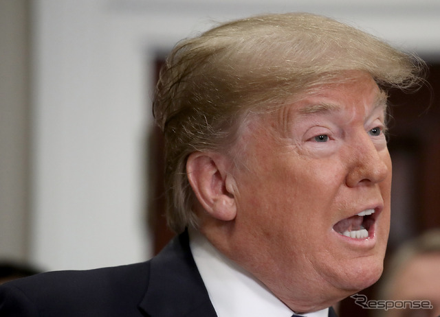 トランプ大統領　(c) Getty Images