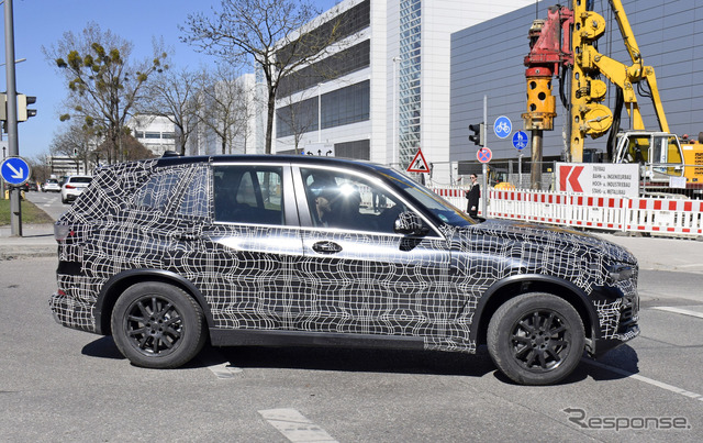 BMW X5 新型スクープ写真
