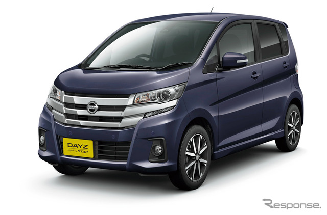 日産 デイズ プレミアムパープル(特別塗装色)