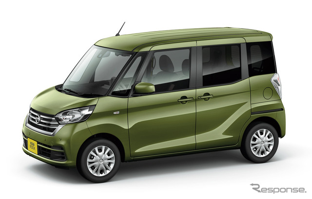 日産 デイズ ルークス プレミアムオリーブ(特別塗装色)