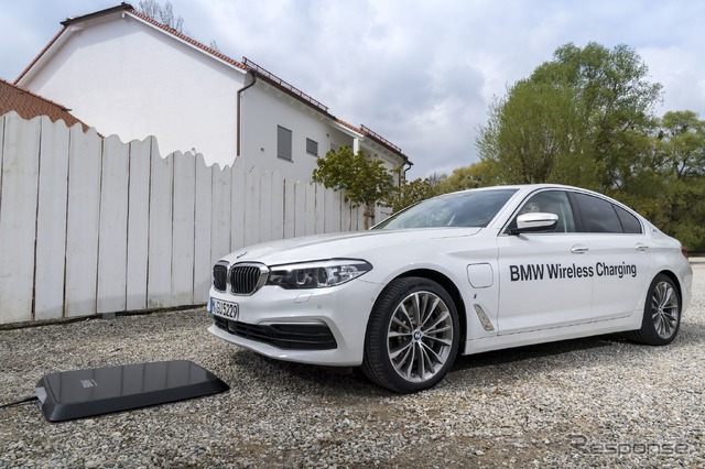 BMWの新開発ワイヤレス充電システム