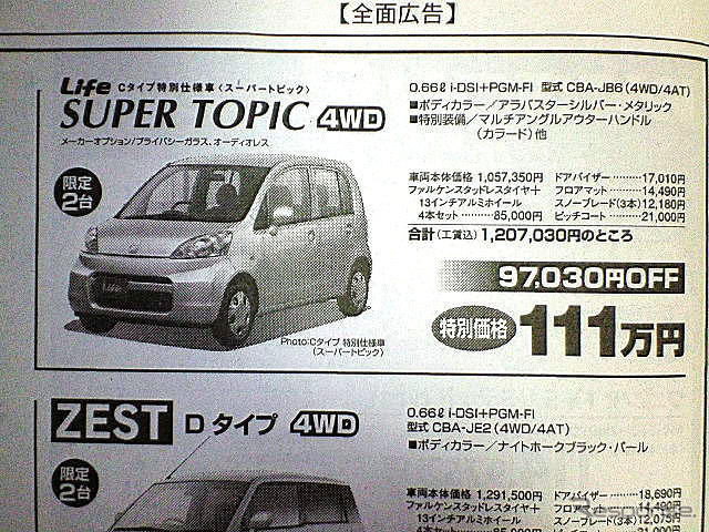 【冬に備える値引き情報】このプライスでこの軽自動車を購入できる!!