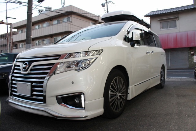 car audio newcomer！ NISSAN ELGRAND（オーナー・前田正良さん）　by　カーオーディオクラブ　前編