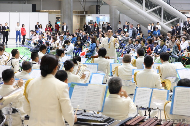 消防音楽隊(東京国際消防防災展2013)