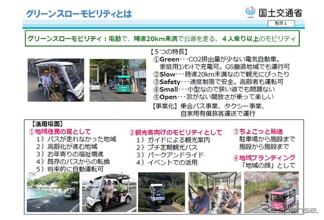 グリーンスローモビリティ