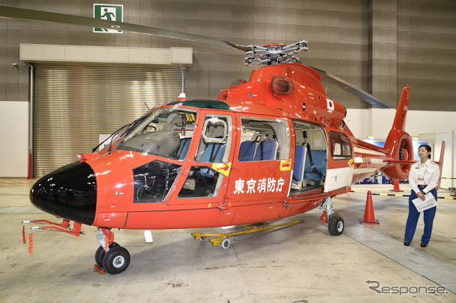 東京消防庁ちどり先代(東京国際消防防災展2018)