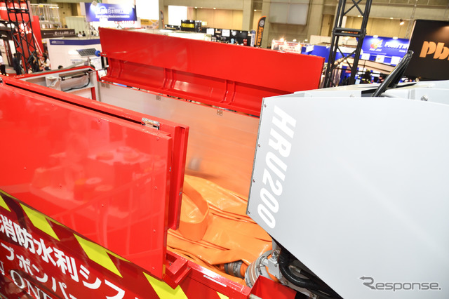 テイセン海水利用型消防水利システム・ハイドロサブポンパー4000(東京国際消防防災展2018)
