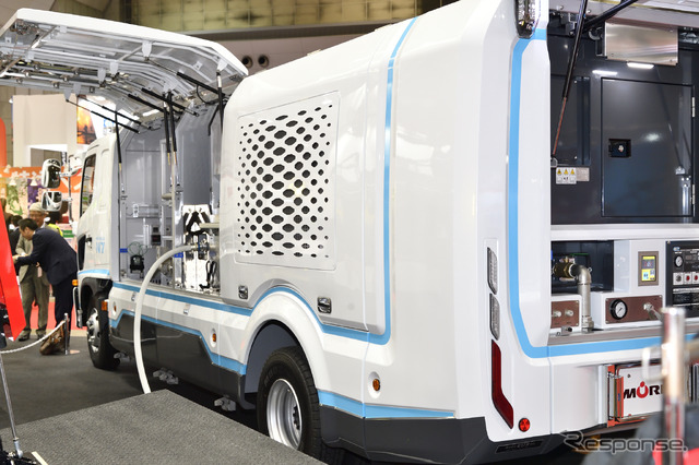 モリタの窒素富化空気(NEA)システム搭載車 Miracle N7(東京国際消防防災展2018)