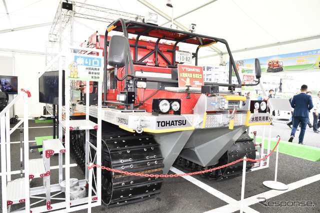 トーハツ8×8 D2488B-P(東京国際消防防災展2018)