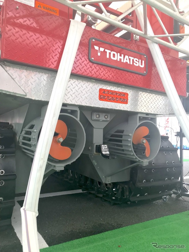 トーハツ8×8 D2488B-P(東京国際消防防災展2018)