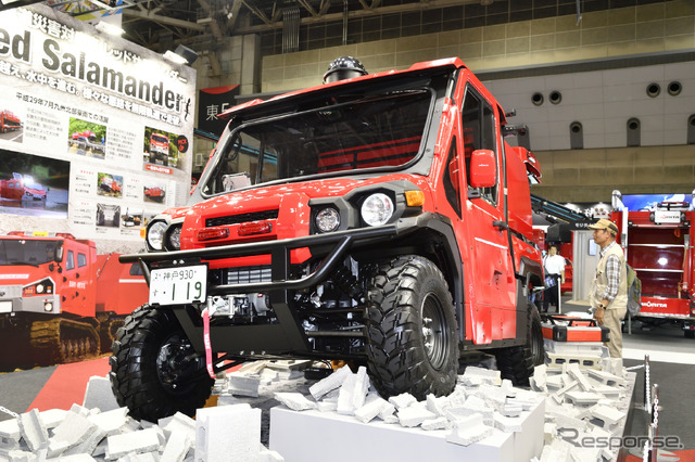 モリタRed Ladybug(東京国際消防防災展2018)