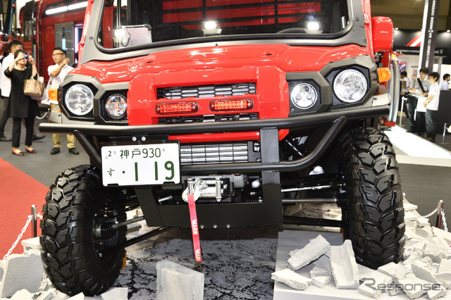 モリタRed Ladybug(東京国際消防防災展2018)