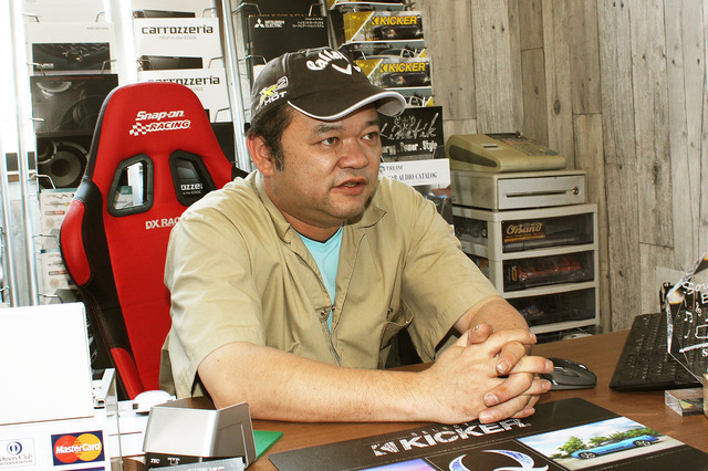 サウンドエボリューション ログオン(千葉県)、小溝代表。