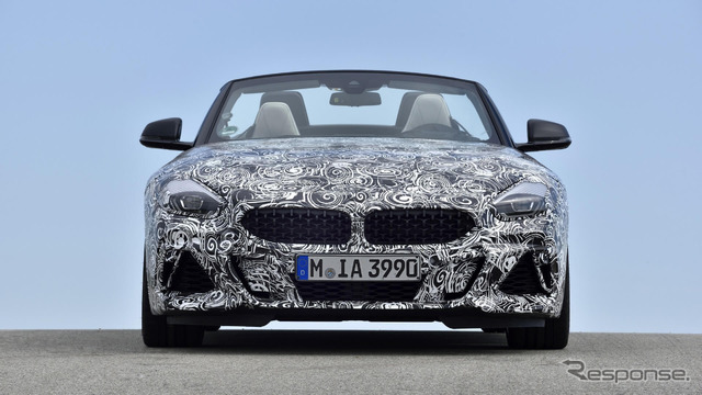 BMW Z4 新型の開発プロトタイプ車