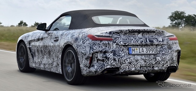 BMW Z4 新型の開発プロトタイプ車