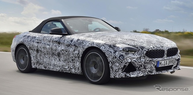 BMW Z4 新型の開発プロトタイプ車