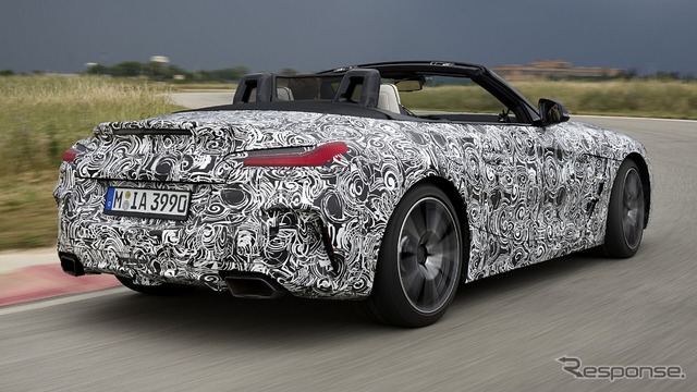 BMW Z4 新型の開発プロトタイプ車