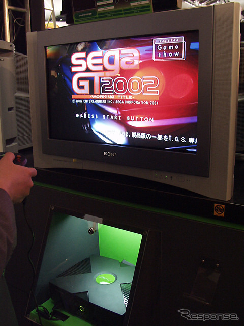 【東京ゲームショウ・秋】セガが『X-box』用の本格的レースゲームを発表