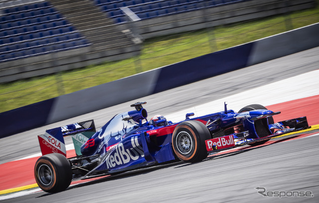 F1マシンで走る #93 マルク・マルケス。