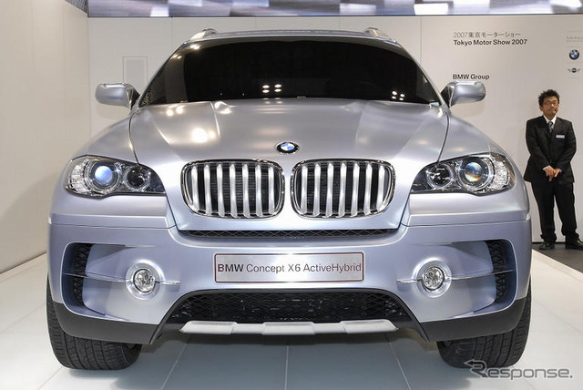 【東京モーターショー07】写真蔵…BMW X6 アクティブハイブリッド