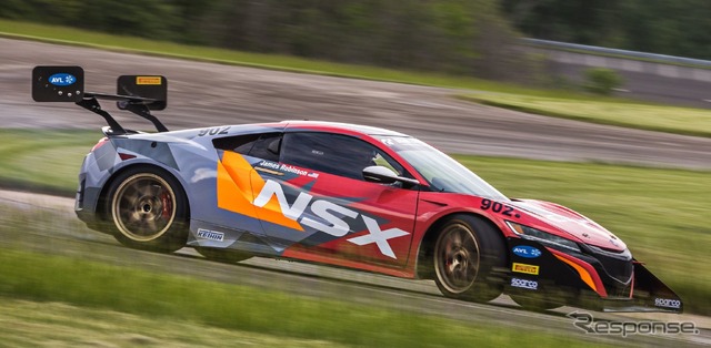 アキュラ（ホンダ）NSX 新型のパイクスピーク参戦マシン
