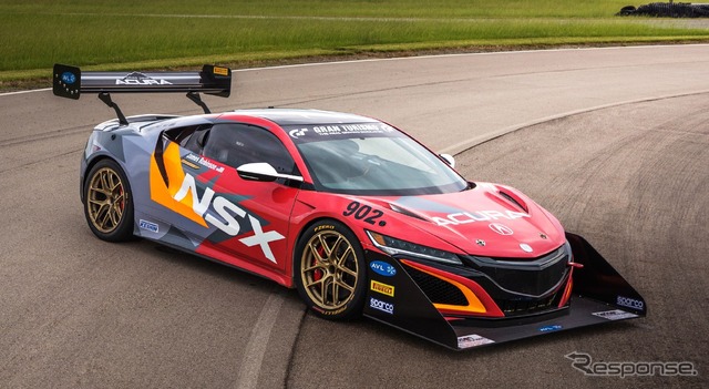 アキュラ（ホンダ）NSX 新型のパイクスピーク参戦マシン