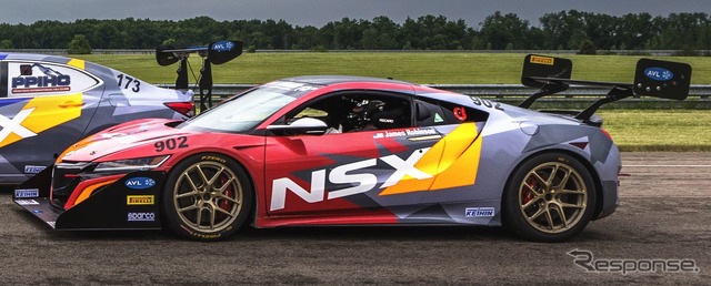 アキュラ（ホンダ）NSX 新型のパイクスピーク参戦マシン