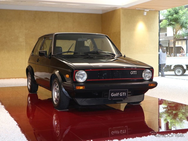 GOLF1 GTI:4MT 1600cc SOHCエンジンにボッシュ製K-Jetronics搭載。110ps/6100rpm、140Nm/5000rpm。車重820kg