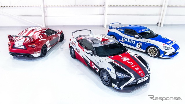 トヨタ GT86（86）の3台のワンオフモデル。過去のルマンマシンがモチーフ