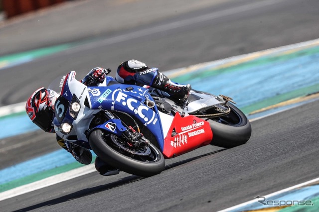 ドイツ8耐で勝利をおさめたF.C.C. TSR Honda France