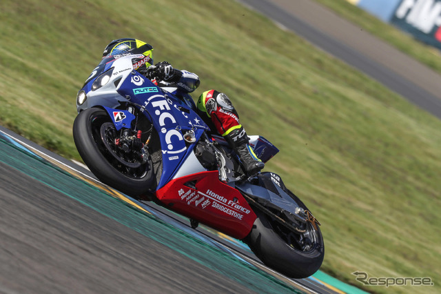ドイツ8耐で勝利をおさめたF.C.C. TSR Honda France