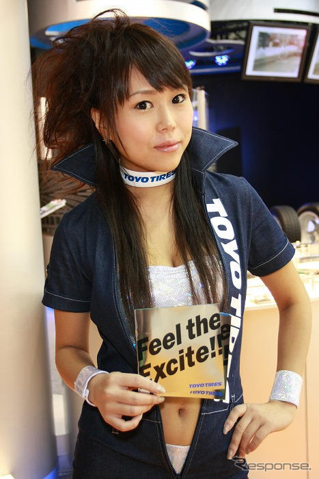 【東京モーターショー07】コンパニオン写真蔵…東洋ゴム その2