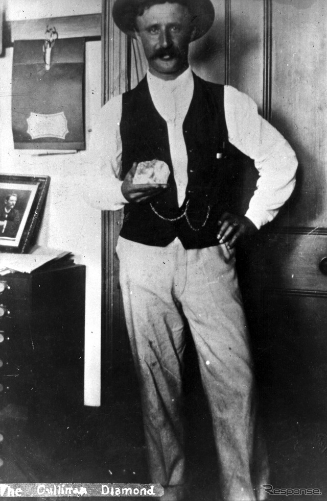 史上最大のダイヤモンド、カリナン(1907年ごろ) (c) Getty Images