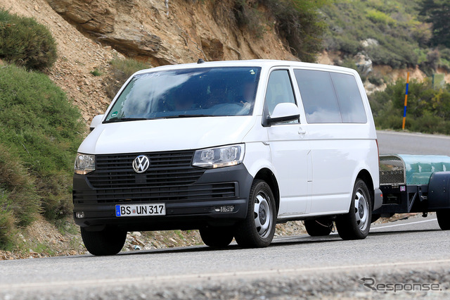 VW T7 スクープ写真