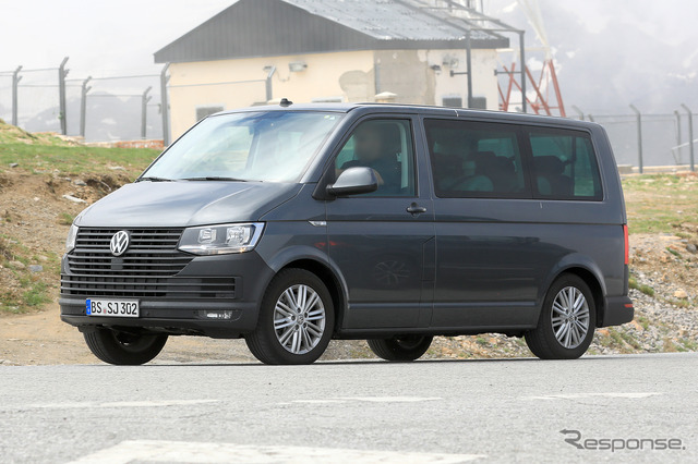 VW T7 スクープ写真