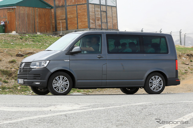 VW T7 スクープ写真