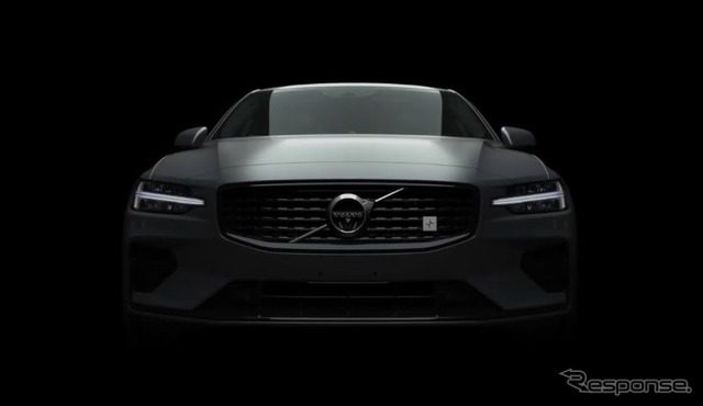 ボルボS60新型のティザーイメージ