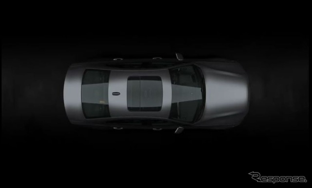 ボルボS60新型のティザーイメージ