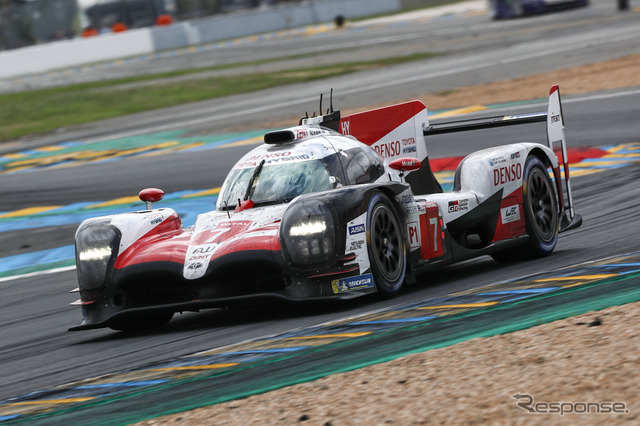 #7 TOYOTA TS050 HYBRID（総合2位）