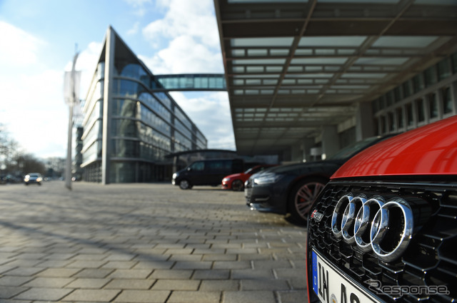 アウディのインゴルシュタット本社工場　(c) Getty Images