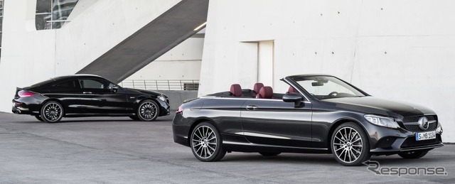 メルセデスベンツ Cクラス クーペ と カブリオレ 改良新型