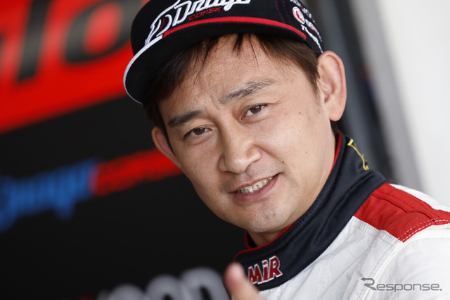 「Modulo Drago CORSE」のチーム代表兼任選手、道上龍。